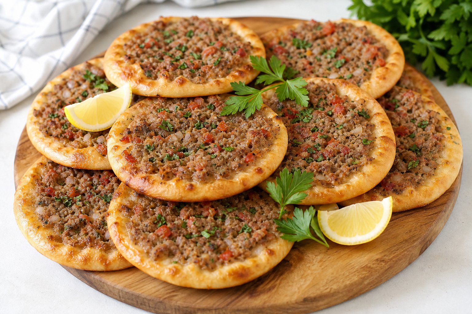 لحم بعجين
